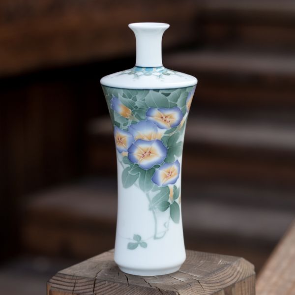 柳叶瓶 牵牛花/件