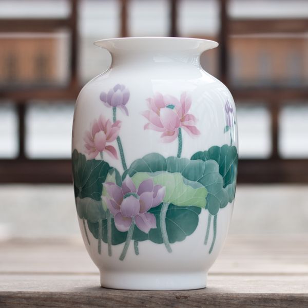 冬瓜瓶 荷花/件