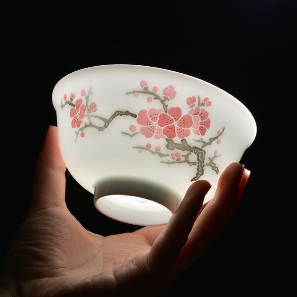 梅花36头餐具（皮盒）/件