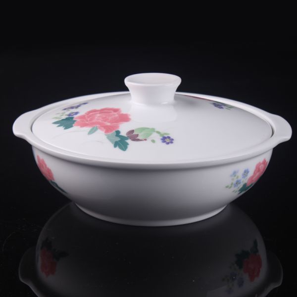 双面红芙蓉55头中餐具/套