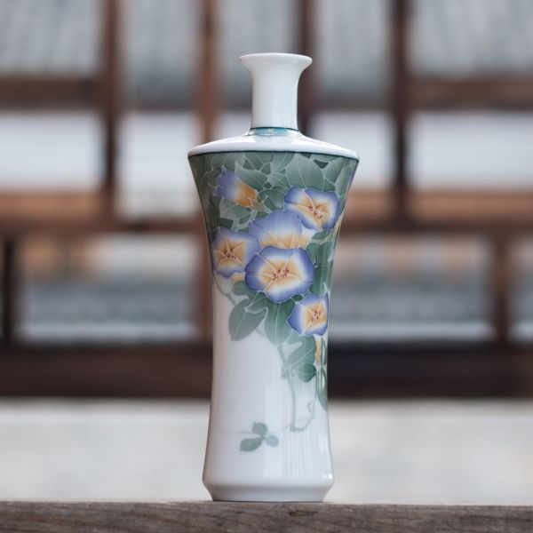 柳叶瓶 牵牛花/件