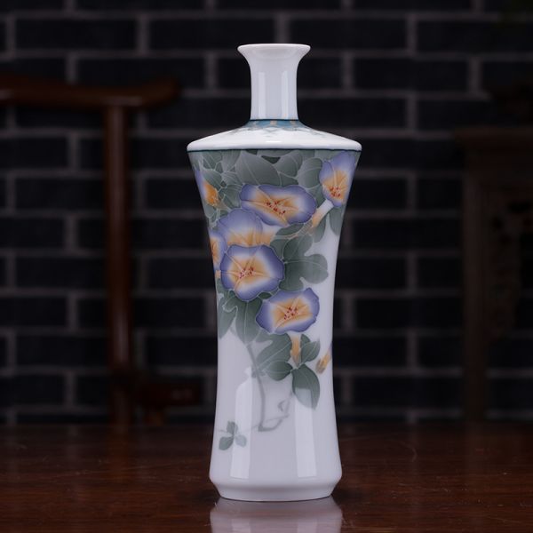 柳叶瓶 牵牛花/件