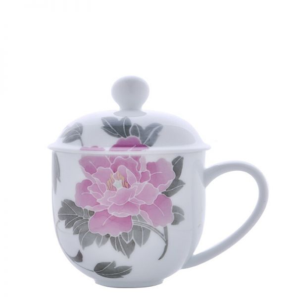 牡丹+花开富贵贵妃杯