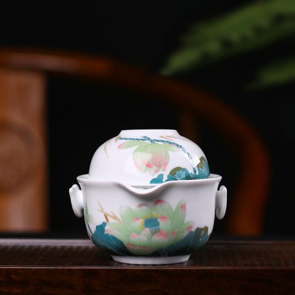 荷韵旅行茶具/件