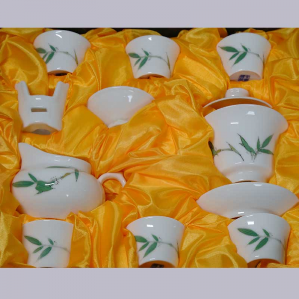 君子清风斗笠茶具/套