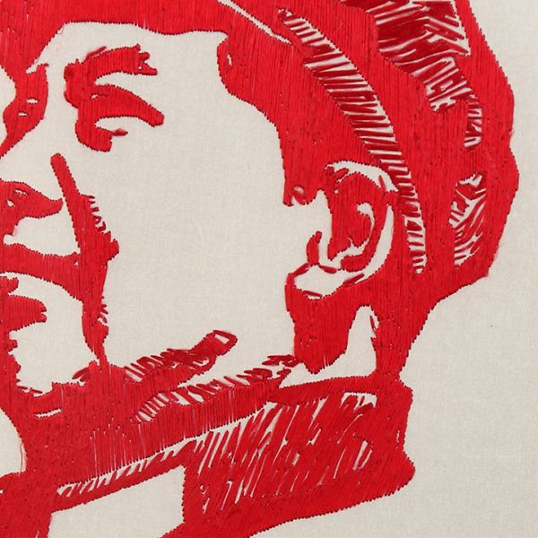 双面绣毛主席/件