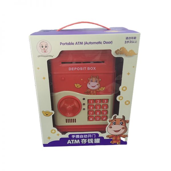 小童萌F859招财小牛存钱罐/件